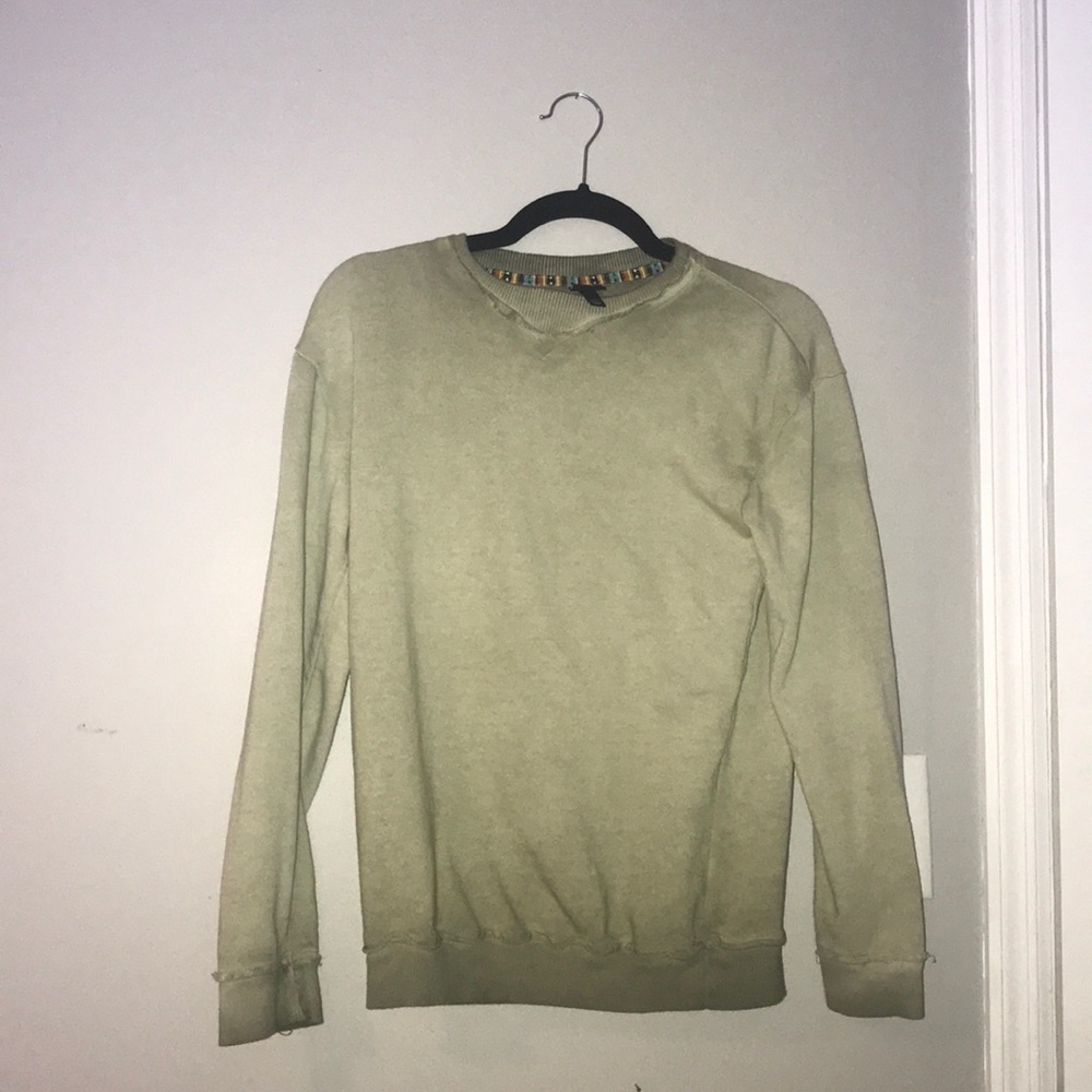 Green long sleeve shirt